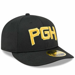 Pittsburgh Pirates New Era City Connect Batting Practice Low Profile 59FIFTY Fitted Hat - Black - New Era on Sale