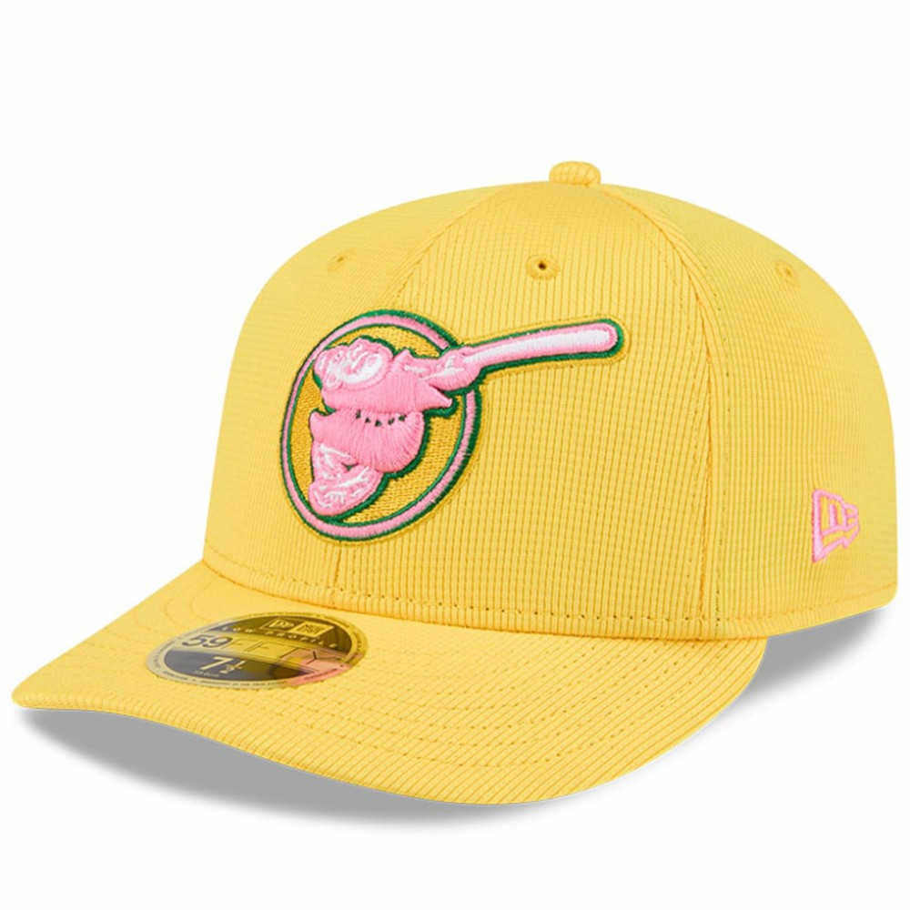 San Diego Padres New Era City Connect Batting Practice Low Profile 59FIFTY Fitted Hat - Yellow - New Era Sale