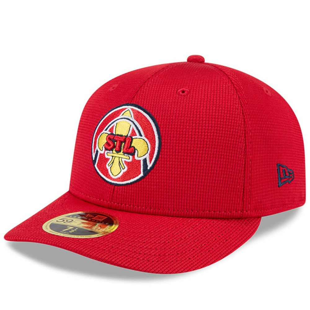 St. Louis Cardinals New Era City Connect Batting Practice Low Profile 59FIFTY Fitted Hat - Red - New Era Lifestyle
