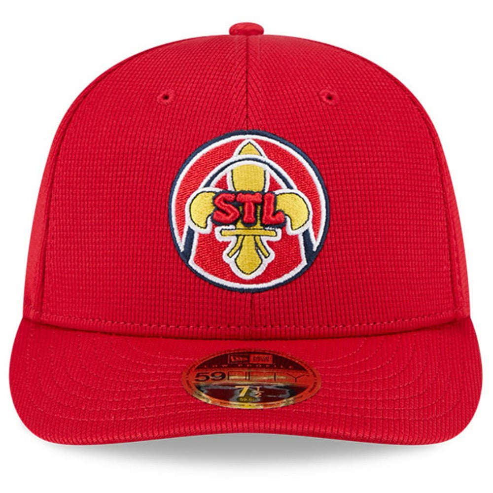 St. Louis Cardinals New Era City Connect Batting Practice Low Profile 59FIFTY Fitted Hat - Red - New Era Lifestyle