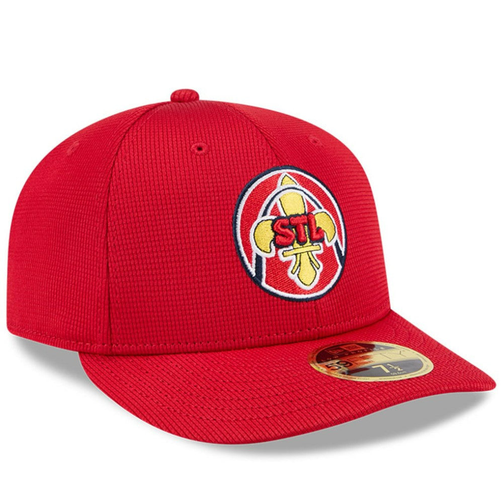St. Louis Cardinals New Era City Connect Batting Practice Low Profile 59FIFTY Fitted Hat - Red - New Era Lifestyle