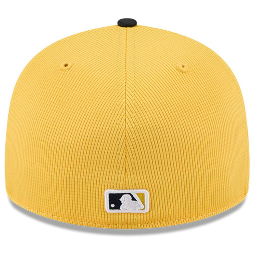 Minnesota Twins New Era City Connect Batting Practice Low Profile 59FIFTY Fitted Hat - Yellow/Black - New Era Discount