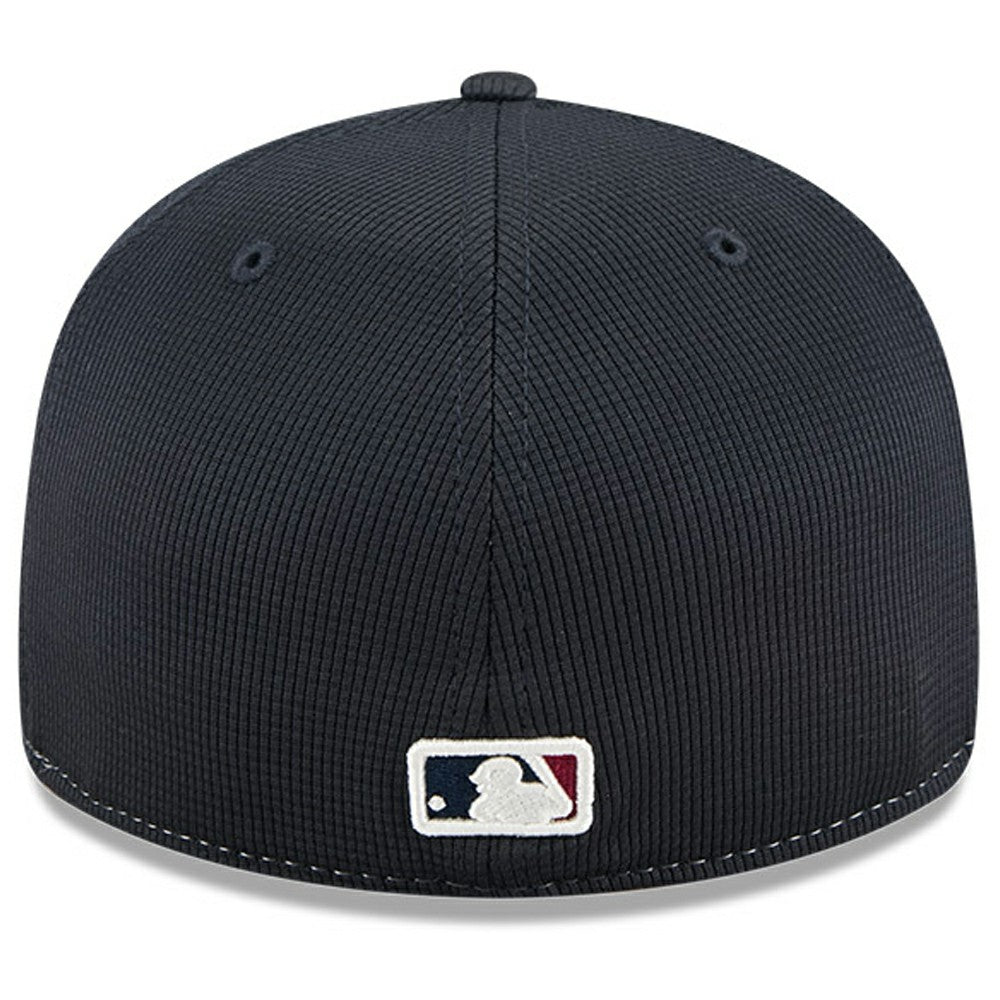 Cleveland Guardians New Era City Connect Batting Practice Low Profile 59FIFTY Fitted Hat - Navy/White - New Era Sale