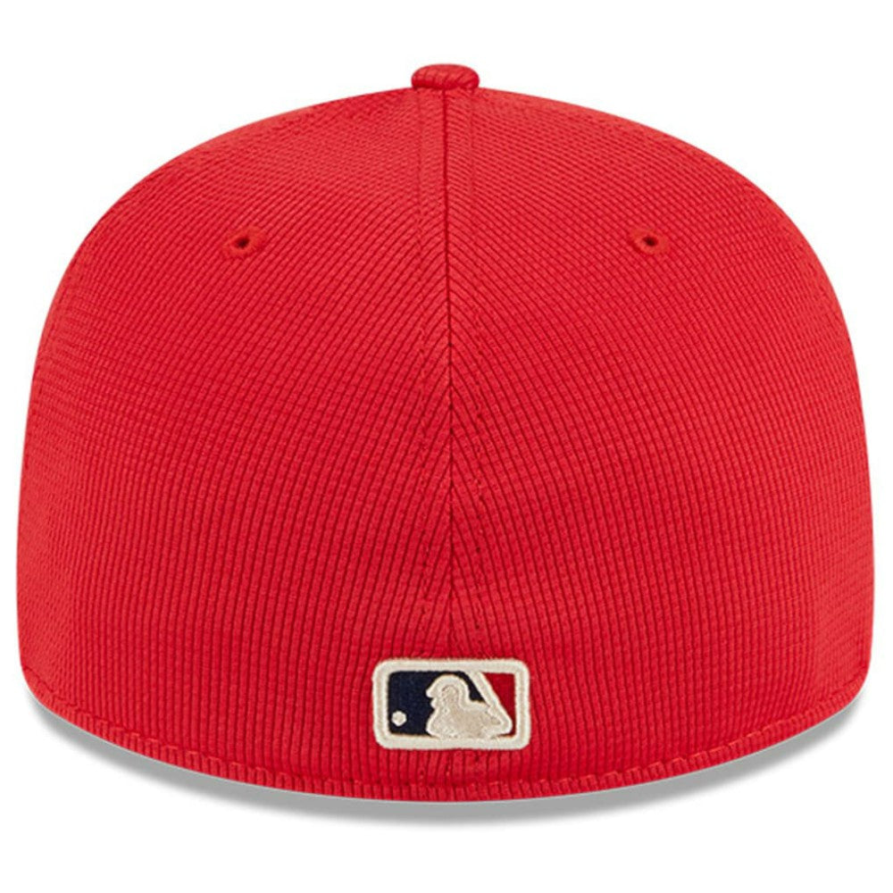 Texas Rangers New Era City Connect Batting Practice Low Profile 59FIFTY Fitted Hat - Red - New Era on Sale