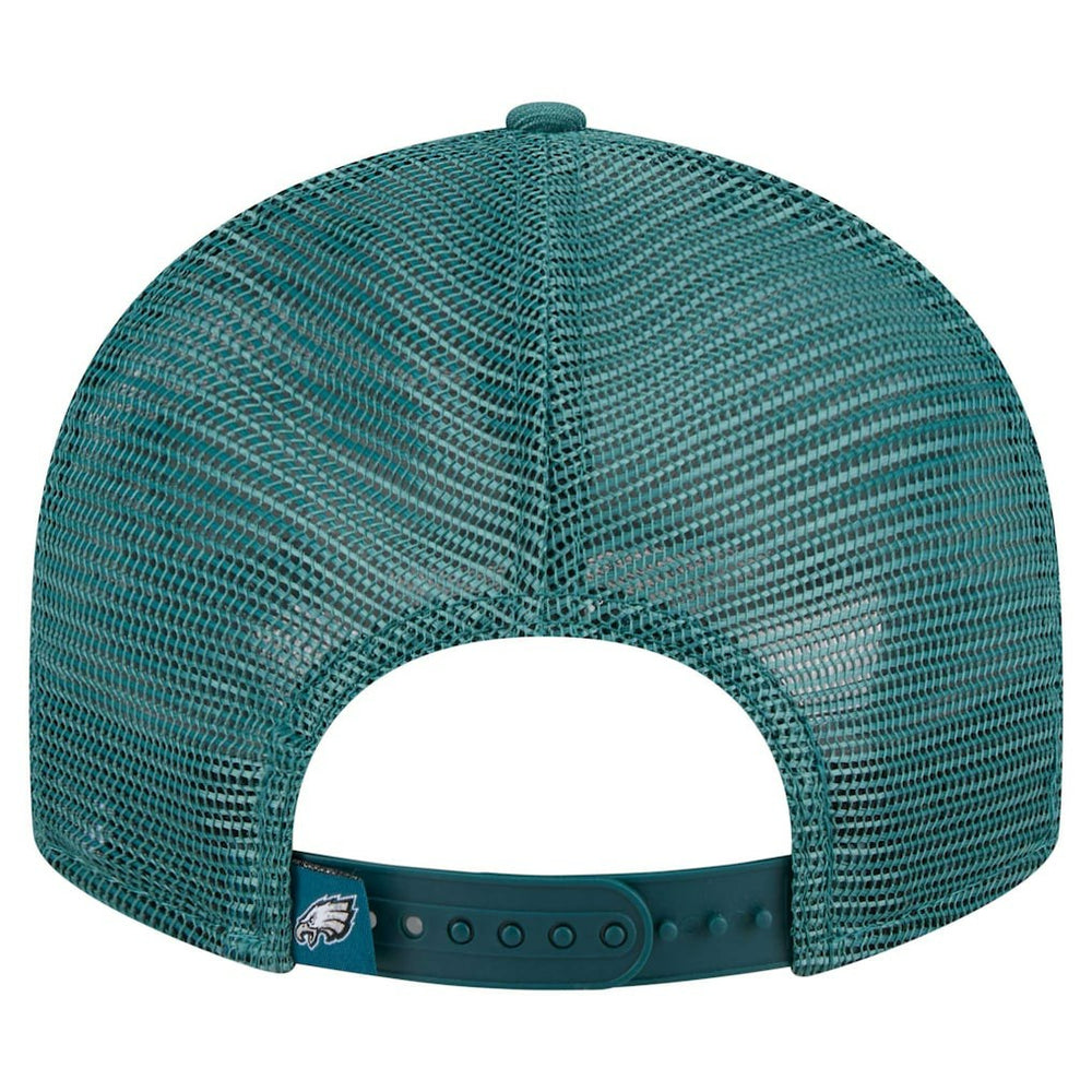 Philadelphia Eagles New Era Low Profile 9FIFTY Snapback Hat Midnight Green