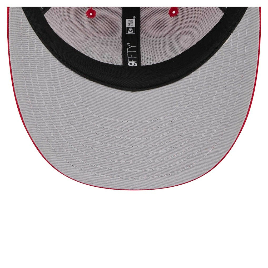 San Francisco 49ers New Era Low Profile 9FIFTY Snapback Hat Scarlet