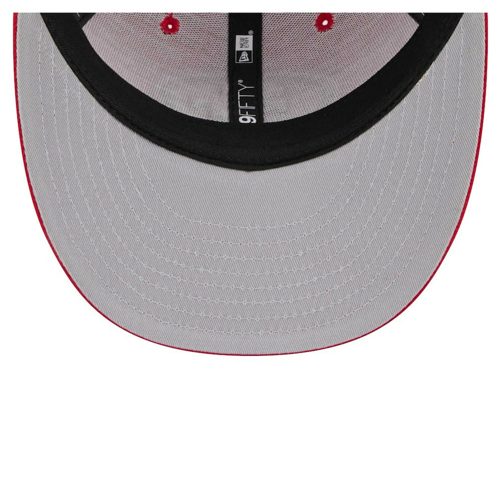 San Francisco 49ers New Era Low Profile 9FIFTY Snapback Hat Scarlet