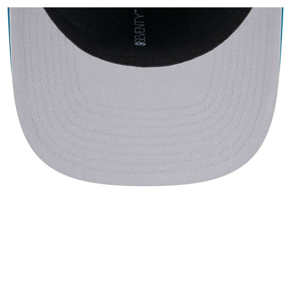 Jacksonville Jaguars New Era 9SEVENTY Stretch-Snap Hat Teal