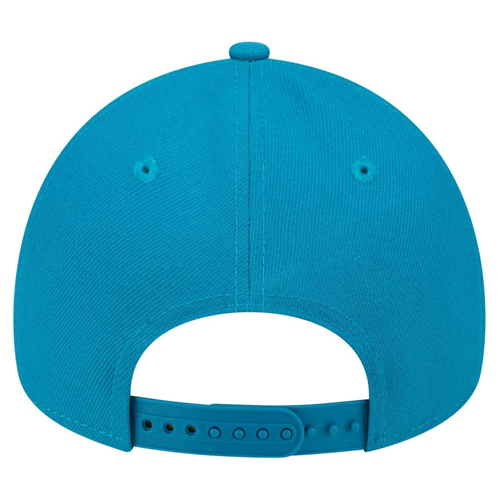 Jacksonville Jaguars New Era A-Frame 9FORTY Adjustable Hat Teal