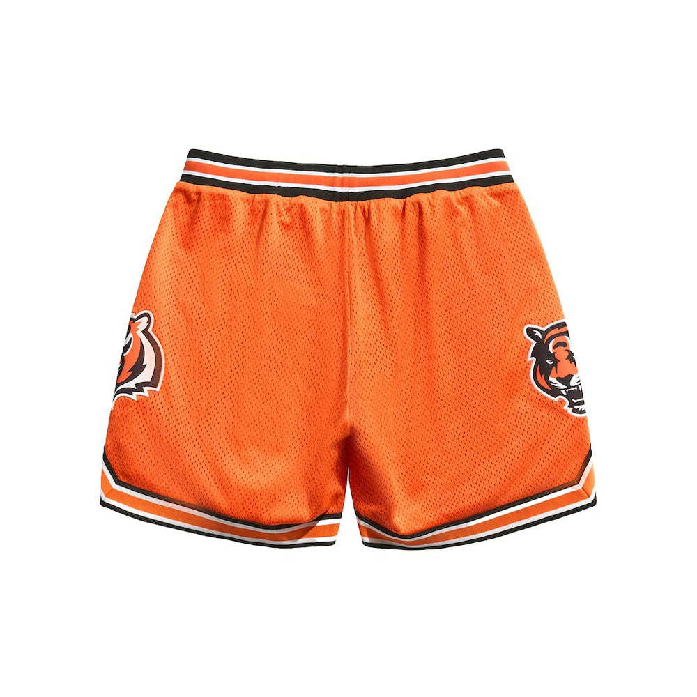 Cincinnati Bengals Chalk Line Court Shorts Orange/Black