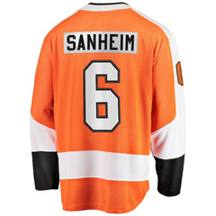Travis Sanheim Philadelphia Flyers Fanatics Breakaway Jersey - Orange - NHL 202198407