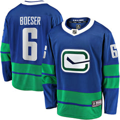Brock Boeser Vancouver Canucks Fanatics Breakaway Jersey - Blue - NHL 202198409