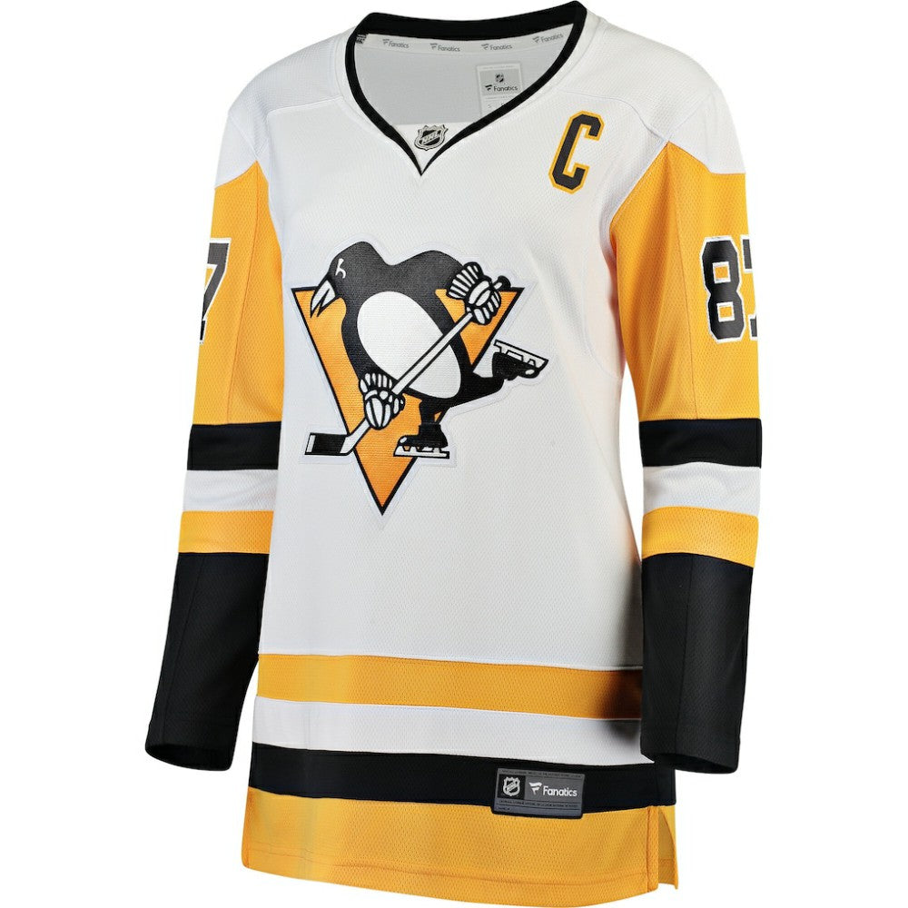 Sidney Crosby Pittsburgh Penguins Fanatics Women's Breakaway Jersey - White - NHL 202198414