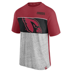 Fanatics Arizona Cardinals Colorblock T-Shirt Cardinal