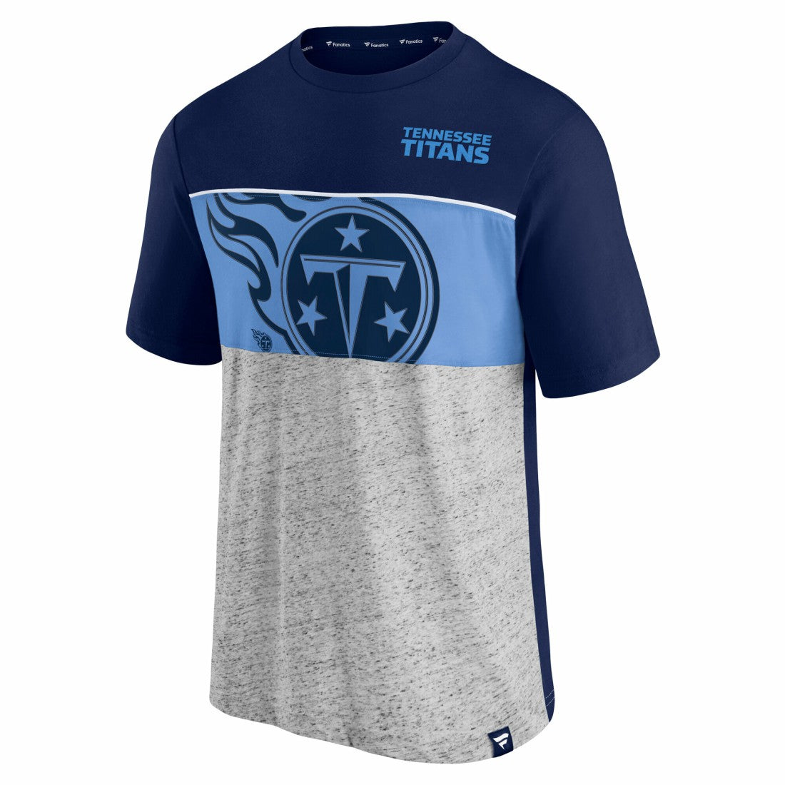Fanatics Tennessee Titans Colorblock T-Shirt Navy