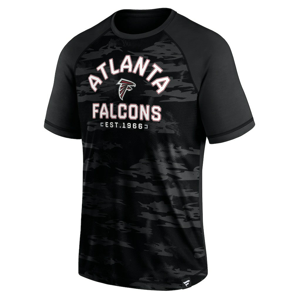 Fanatics Atlanta Falcons Hail Mary Raglan T-Shirt Black