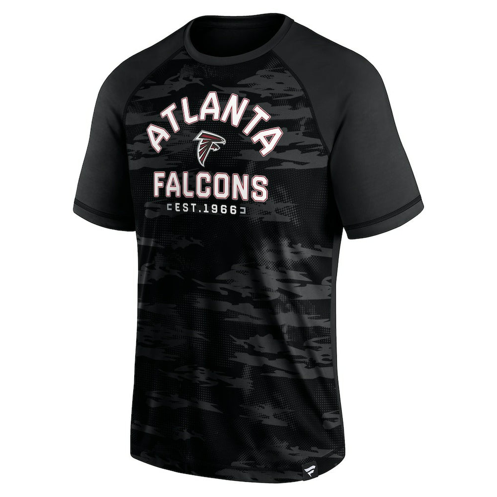 Fanatics Atlanta Falcons Hail Mary Raglan T-Shirt Black