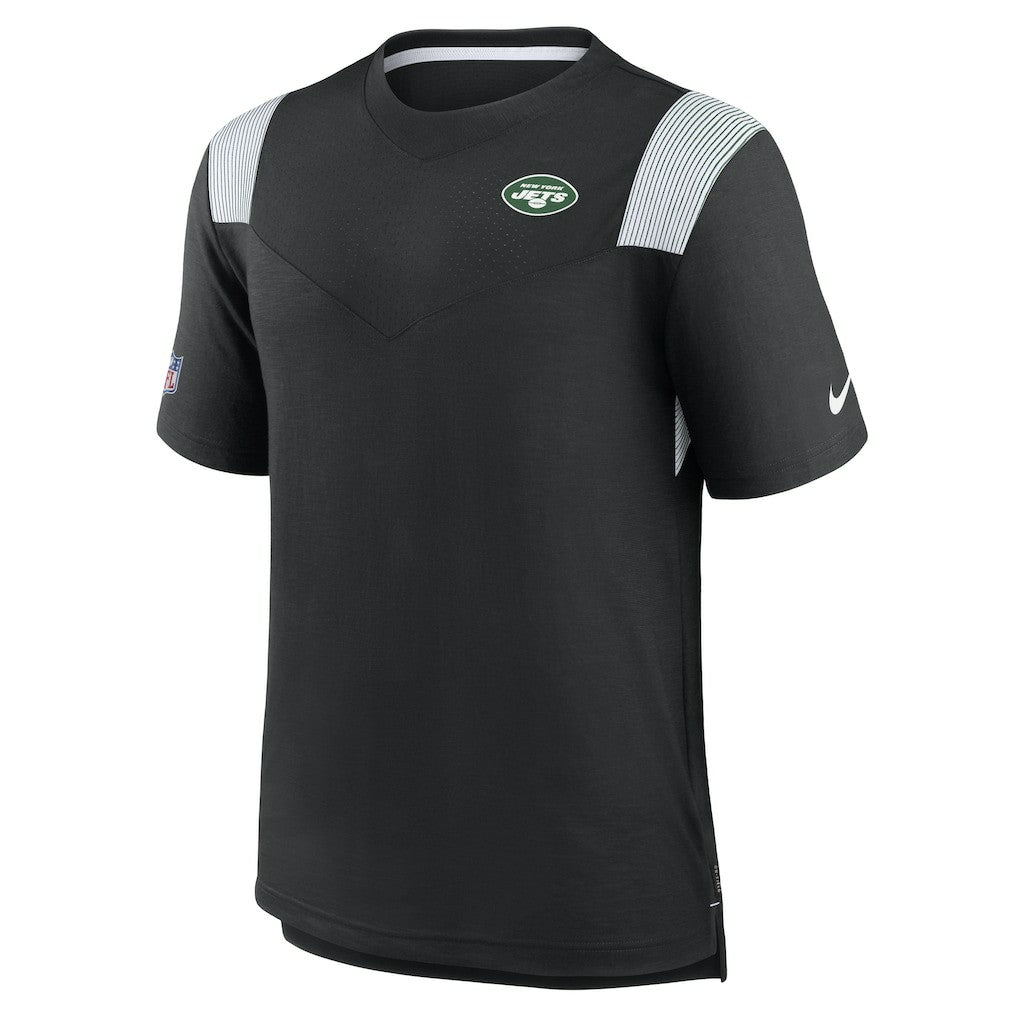 Nike New York Jets Sideline Tonal Logo Performance Player T-Shirt Black