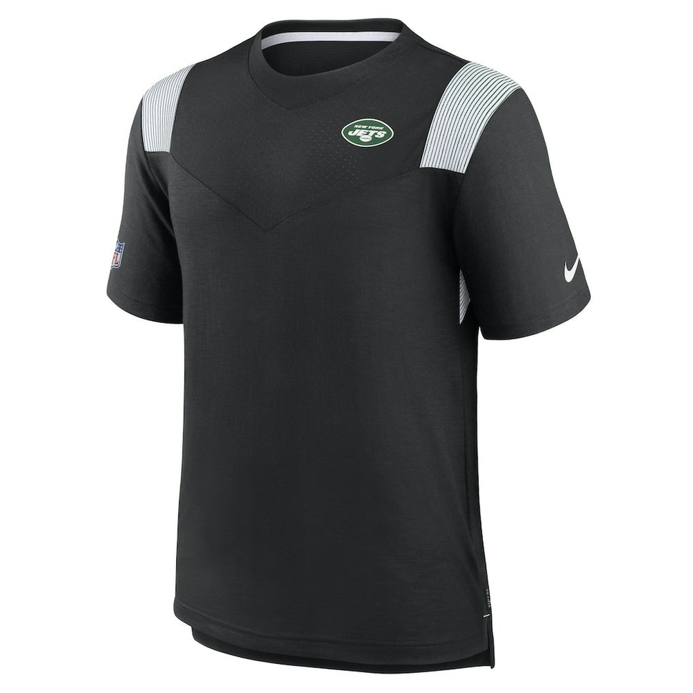 Nike New York Jets Sideline Tonal Logo Performance Player T-Shirt Black