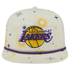 Los Angeles Lakers Lunar Golfer Snapback Hat Cream | New Era discount