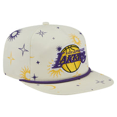 Los Angeles Lakers Lunar Golfer Snapback Hat Cream | New Era discount