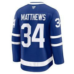 Auston Matthews Toronto Maple Leafs Fanatics Captain Patch Home Premium Jersey - Blue - NHL 202200610
