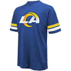 Puka Nacua Los Angeles Rams Majestic Threads Name & Number Oversized Fit T-Shirt Royal