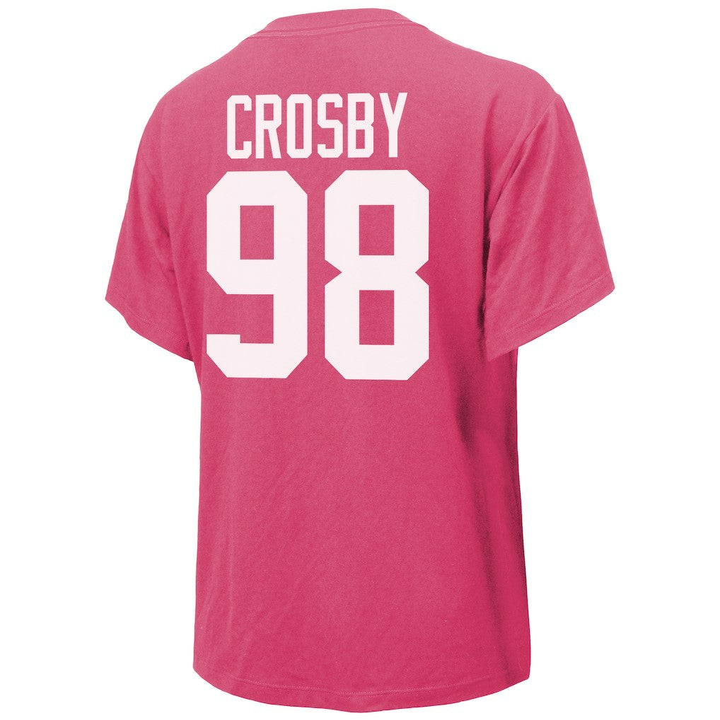 Maxx Crosby Las Vegas Raiders Majestic Threads Women's Name & Number T-Shirt Pink