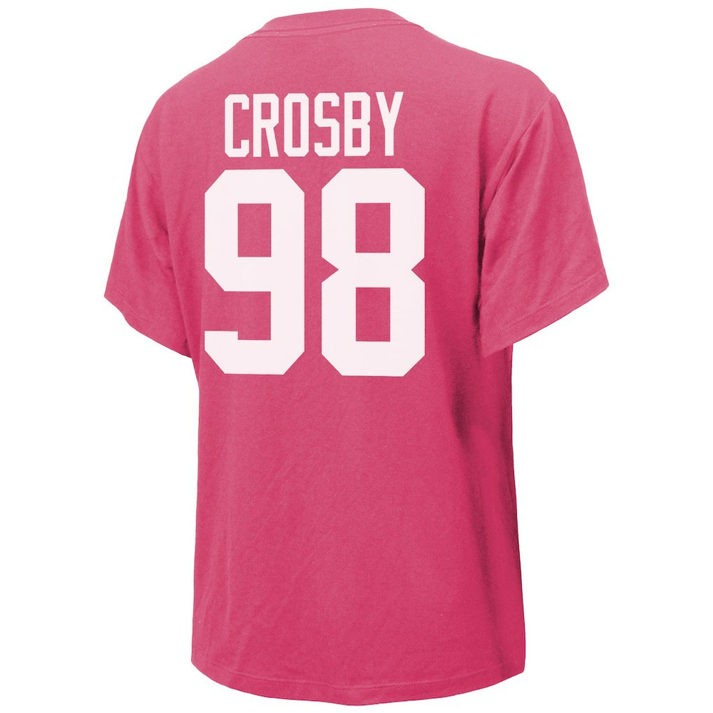 Maxx Crosby Las Vegas Raiders Majestic Threads Women's Name & Number T-Shirt Pink