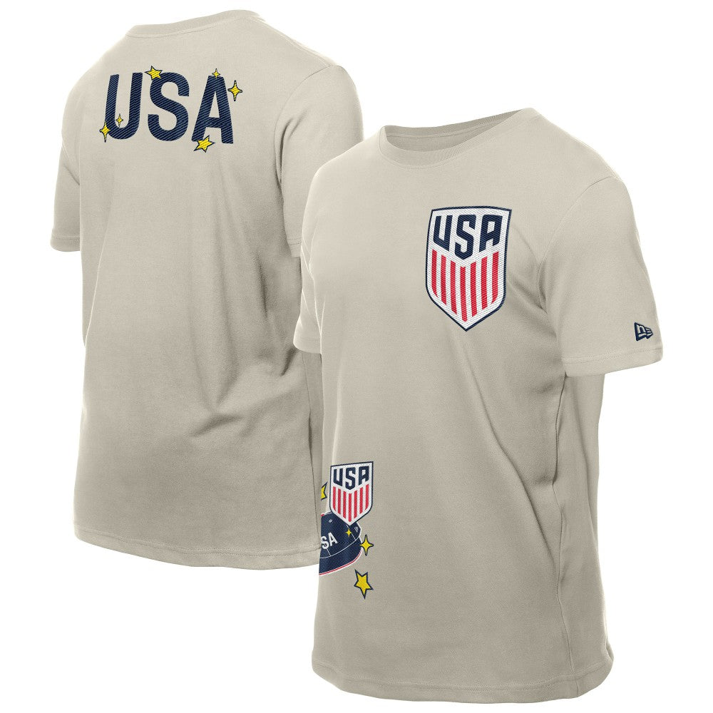 USMNT New Era Logo Select T-Shirt Light Beige - New Era outlet