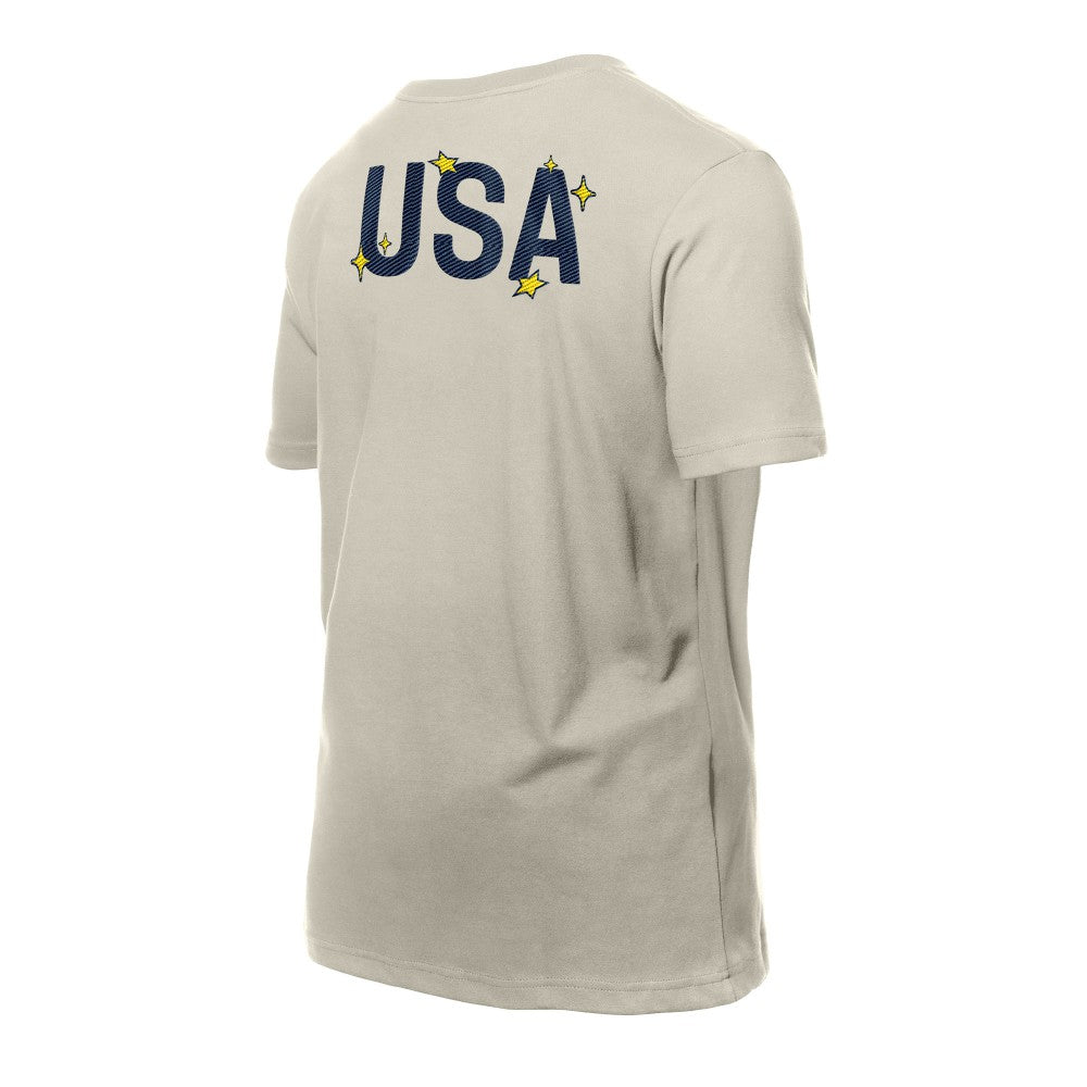 USMNT New Era Logo Select T-Shirt Light Beige - New Era outlet