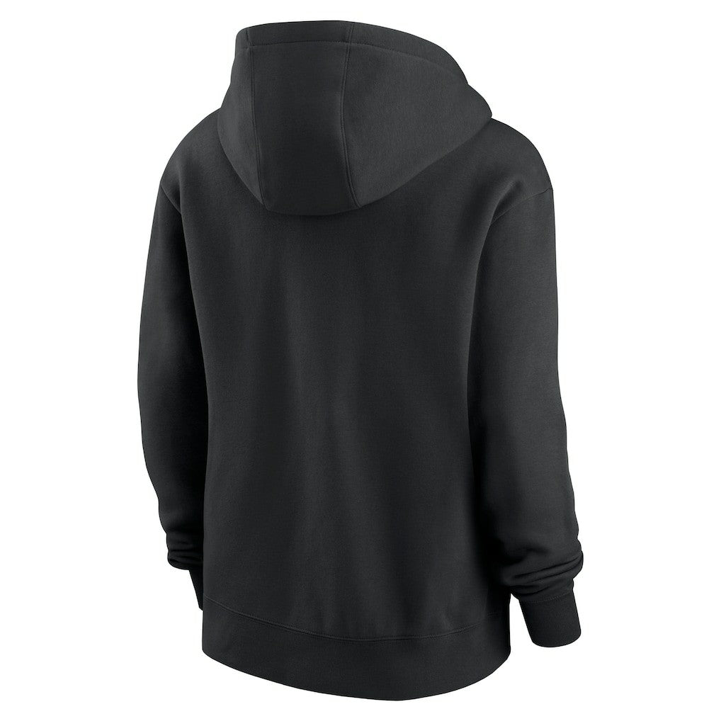 Nike Cleveland Browns Women's 2024 NFL Crucial Catch Club Pullover Hoodie Black