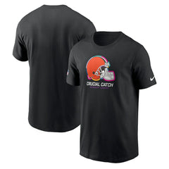 Nike Cleveland Browns 2024 NFL Crucial Catch Club T-Shirt Black