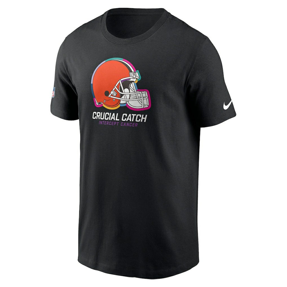 Nike Cleveland Browns 2024 NFL Crucial Catch Club T-Shirt Black
