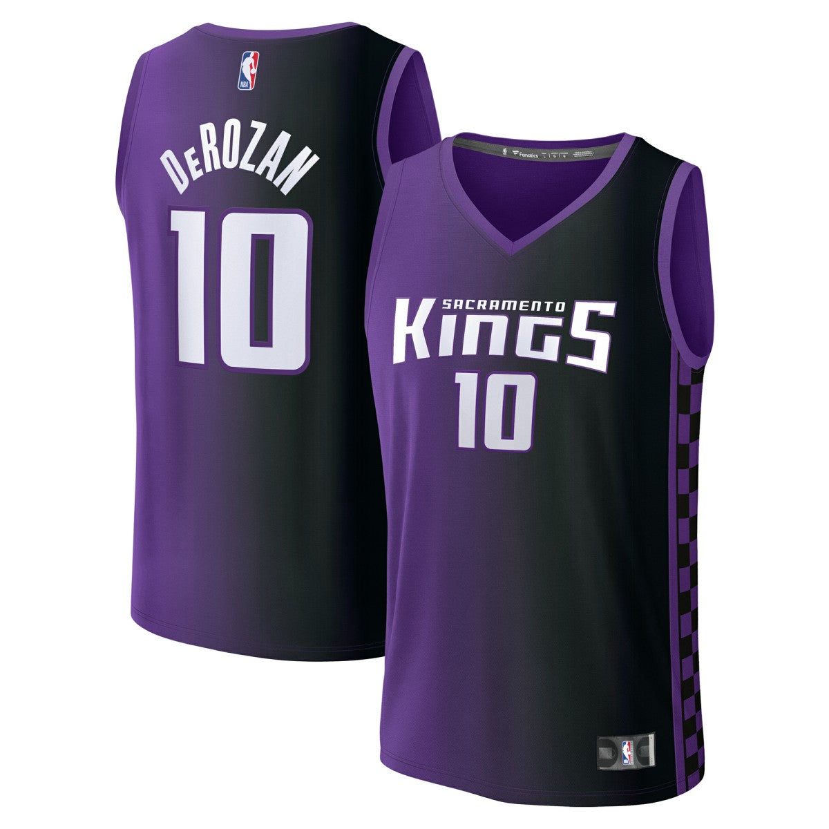DeMar DeRozan Sacramento Kings Fast Break Replica Jersey Statement Edition Purple | Fanatics Near Me