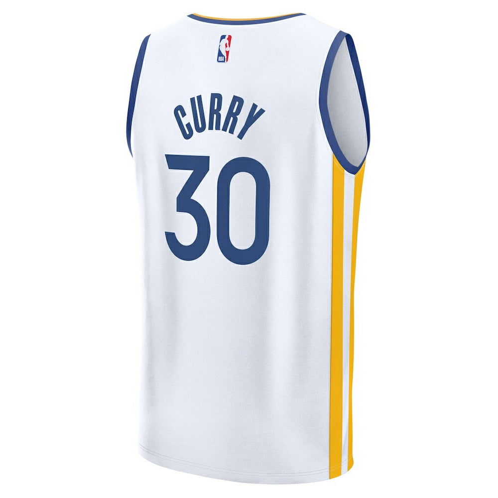 Stephen Curry Golden State Warriors Youth Fast Break Replica Jersey for sale Association Editi- White | Fanatics outlet