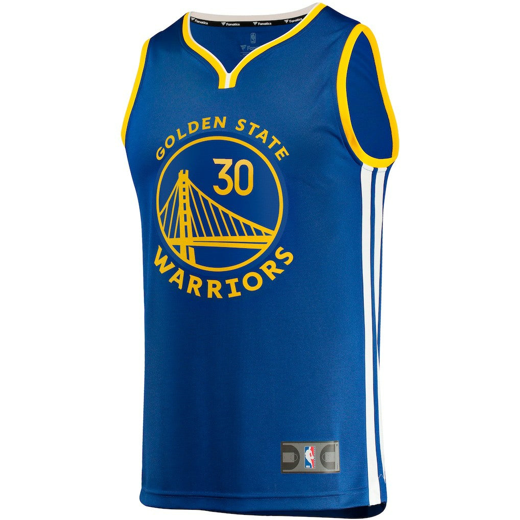 Stephen Curry Golden State Warriors Fast Break Replica Jersey for sale Icon Editi- Royal | Fanatics for sale