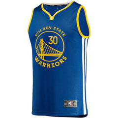 Stephen Curry Golden State Warriors Fast Break Replica Jersey for sale Icon Editi- Royal | Fanatics for sale