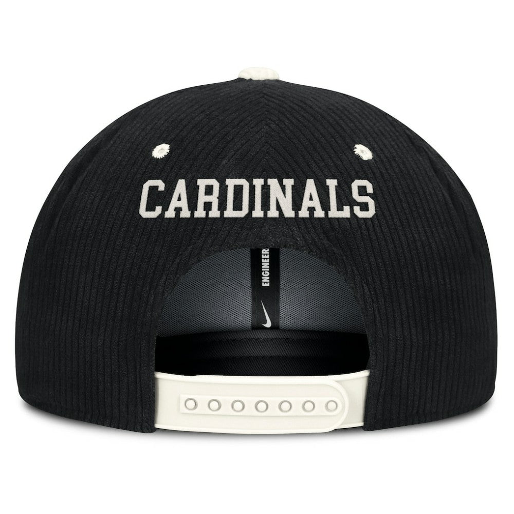St. Louis Cardinals Nike Pro Corduroy Structured Snapback Hat - Black - Nike Sale