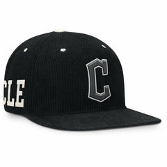 Cleveland Guardians Nike Pro Corduroy Structured Snapback Hat - Black - Nike Online