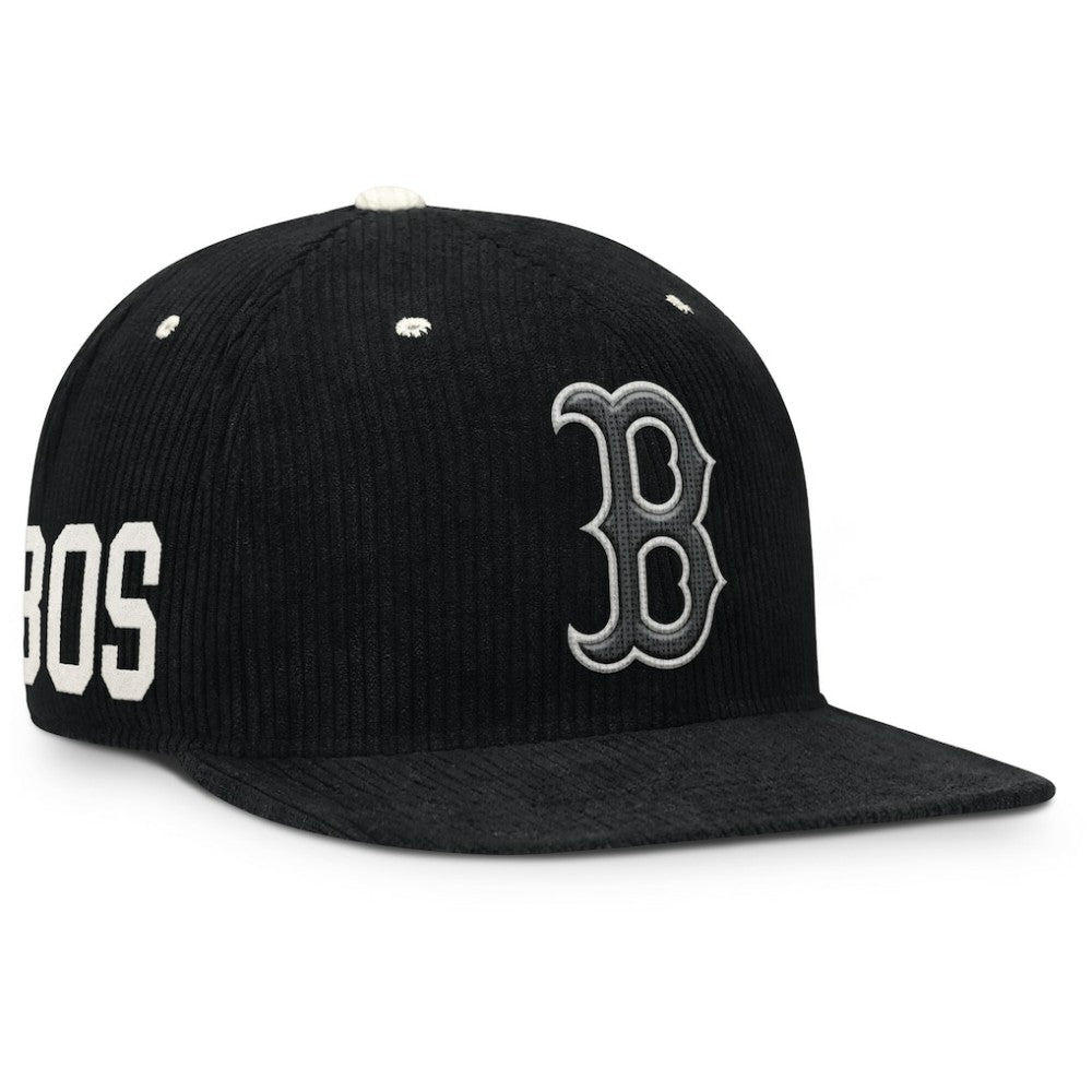Boston Red Sox Nike Pro Corduroy Structured Snapback Hat - Black - Nike Discount
