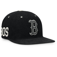Boston Red Sox Nike Pro Corduroy Structured Snapback Hat - Black - Nike Discount