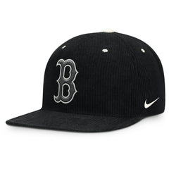 Boston Red Sox Nike Pro Corduroy Structured Snapback Hat - Black - Nike Discount