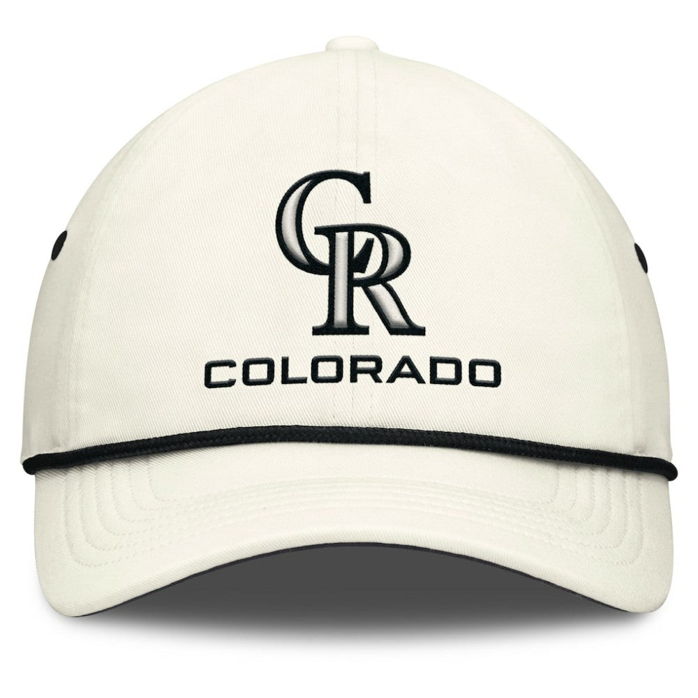 Colorado Rockies Nike Club Adjustable Hat - Stone - Nike Lifestyle