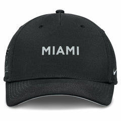 Miami Marlins Nike Rise Performance Adjustable Hat - Black - Nike Online