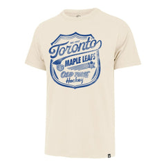 Toronto Maple Leafs '47 Poke Check Franklin T-Shirt - Cream - NHL 202209312