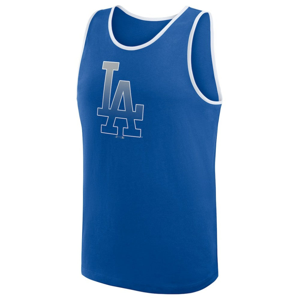 Los Angeles Dodgers Logo Athletic Unmatched Success Tank Top - Royal - MLB Sale