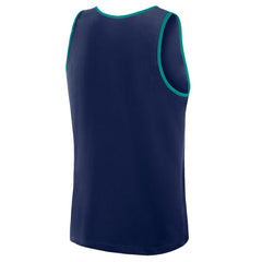 Seattle Mariners Logo Athletic Unmatched Success Tank Top - Navy - MLB Lifestyle