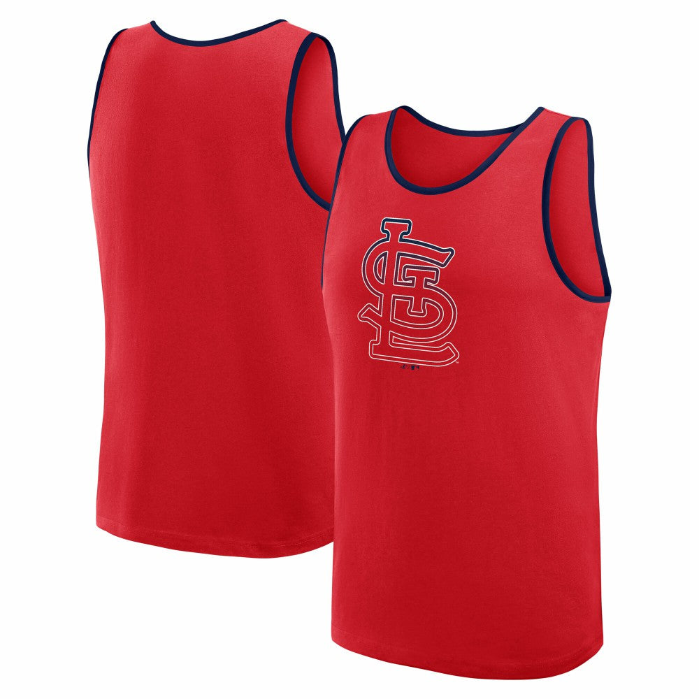 St. Louis Cardinals Logo Athletic Unmatched Success Tank Top - Red - MLB Sale