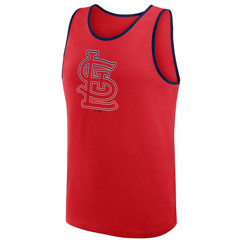 St. Louis Cardinals Logo Athletic Unmatched Success Tank Top - Red - MLB Sale